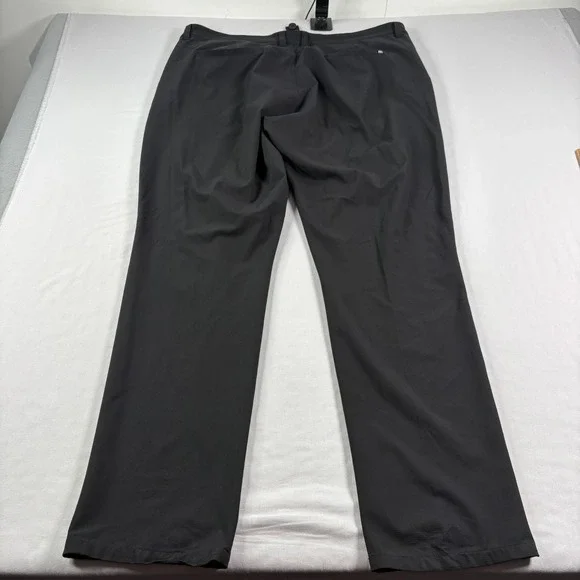 Travis Mathew Pants Men 40x32 Black Chino Right On Time Golf Performance Stretch - Picture 10 of 12